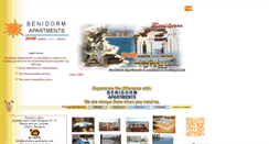 Desktop Screenshot of costablanca-holidays.com